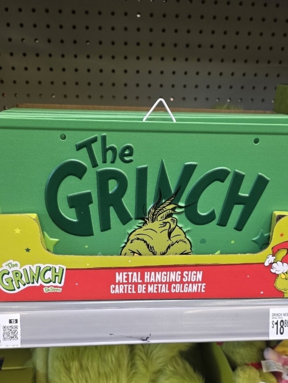How The Grinch Stole Christmas 12 Inch Metal Sign G7